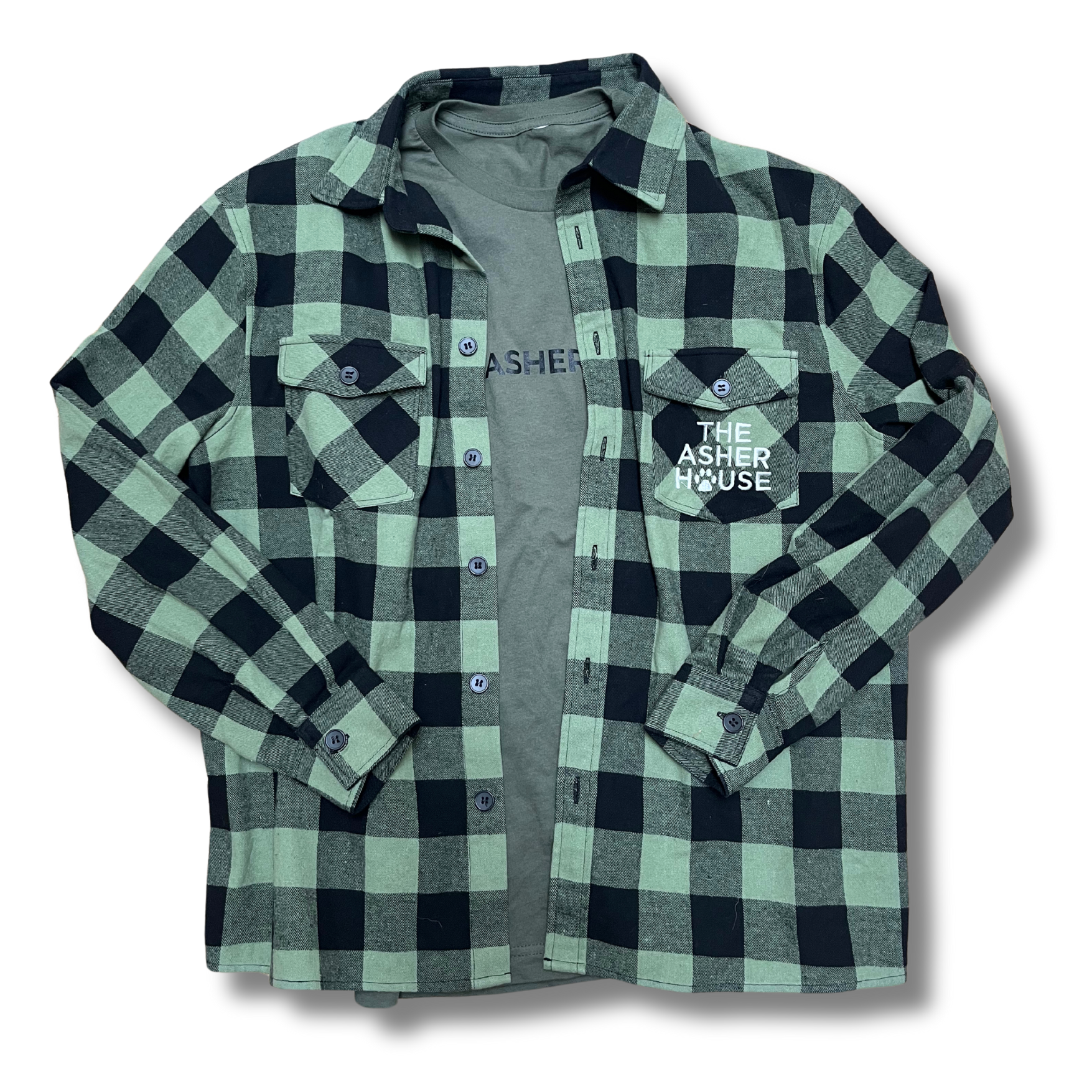 Newest Dixxon Mission K-9 Flannel