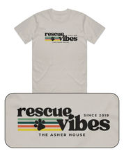 New! 'Rescue Vibes' Graphic T-Shirt