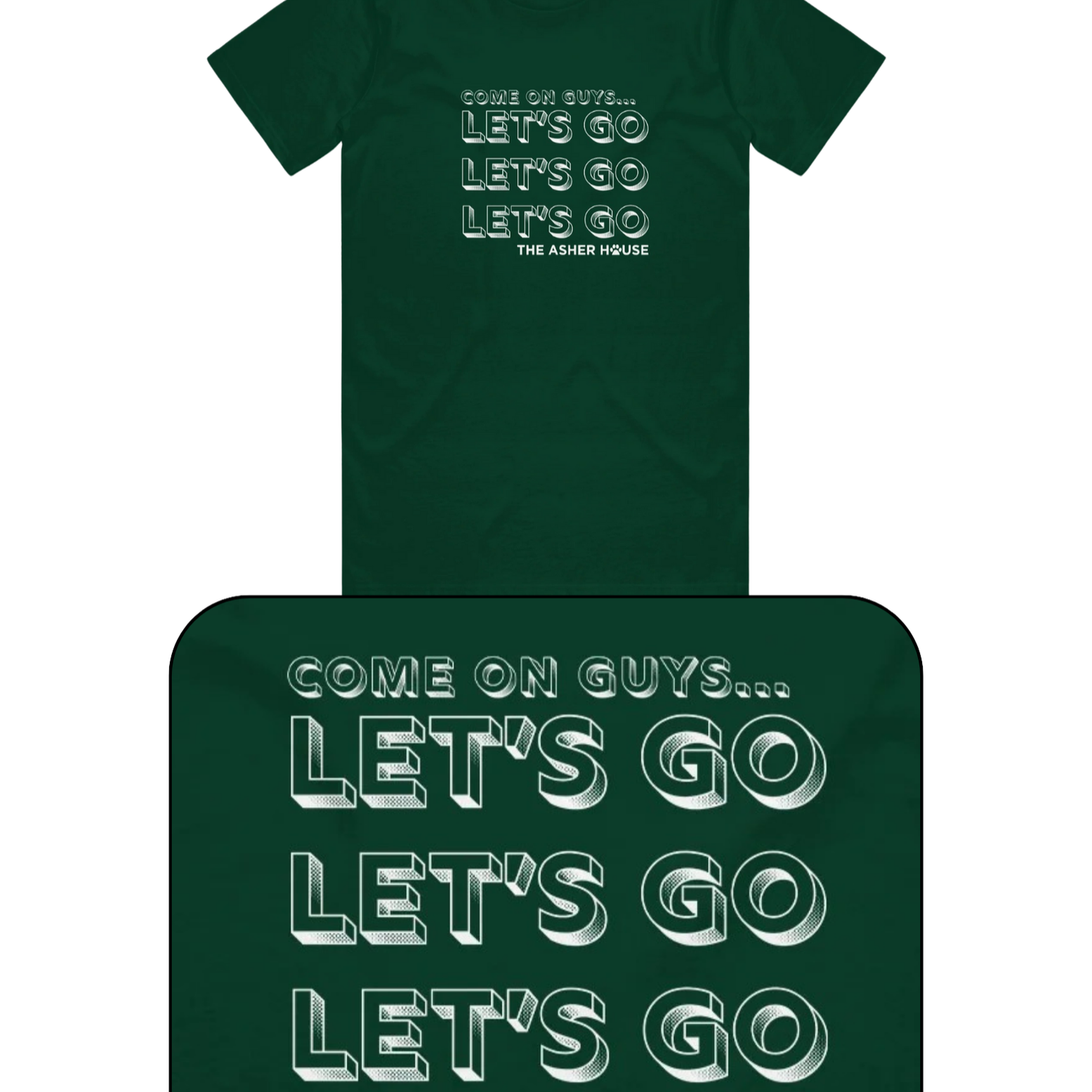 New! 'Let's Go' Graphic T-Shirt