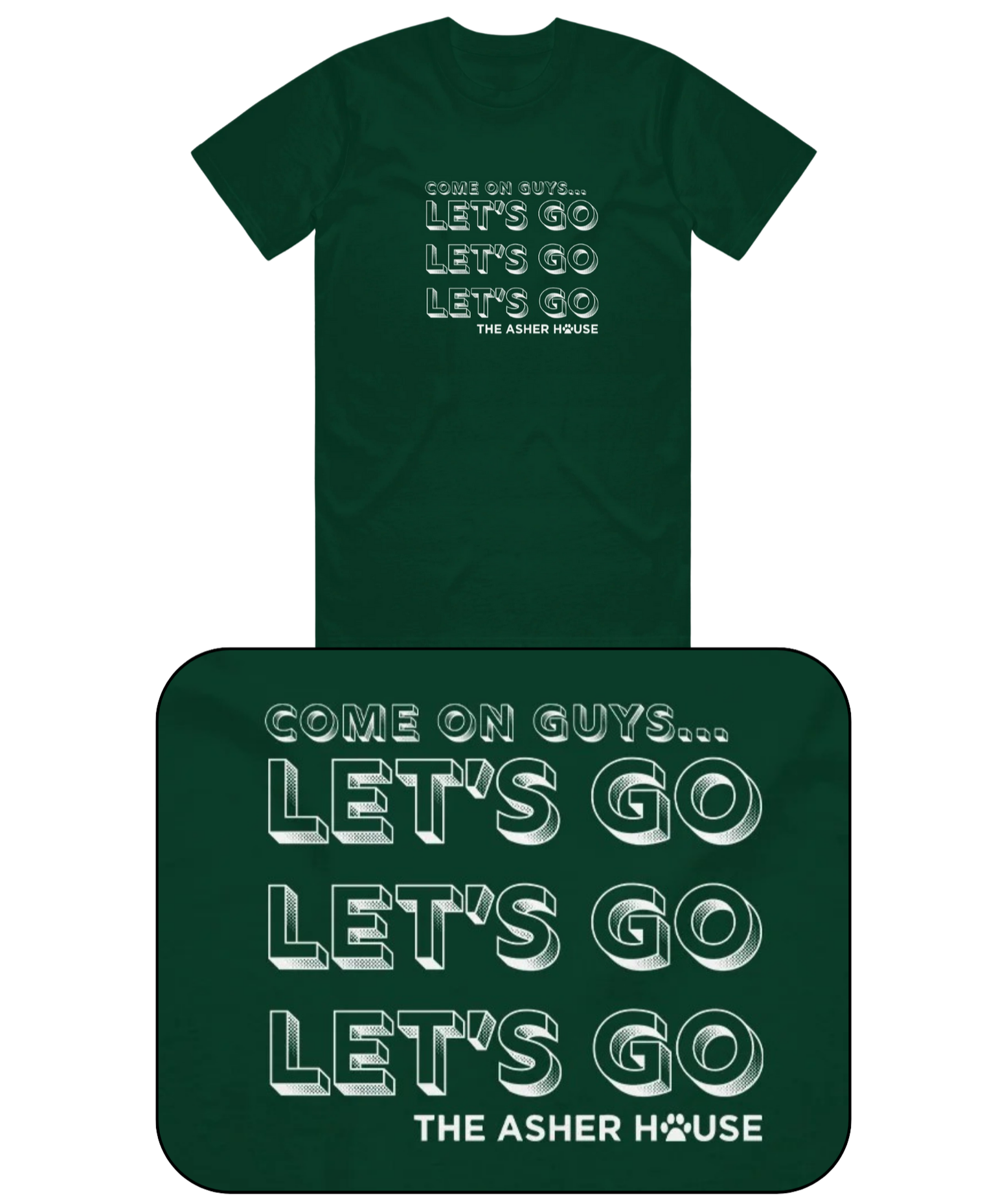 New! 'Let's Go' Graphic T-Shirt