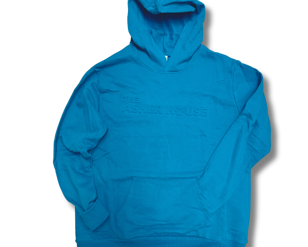 NEW! Embossed Fleece Lined Hoodie