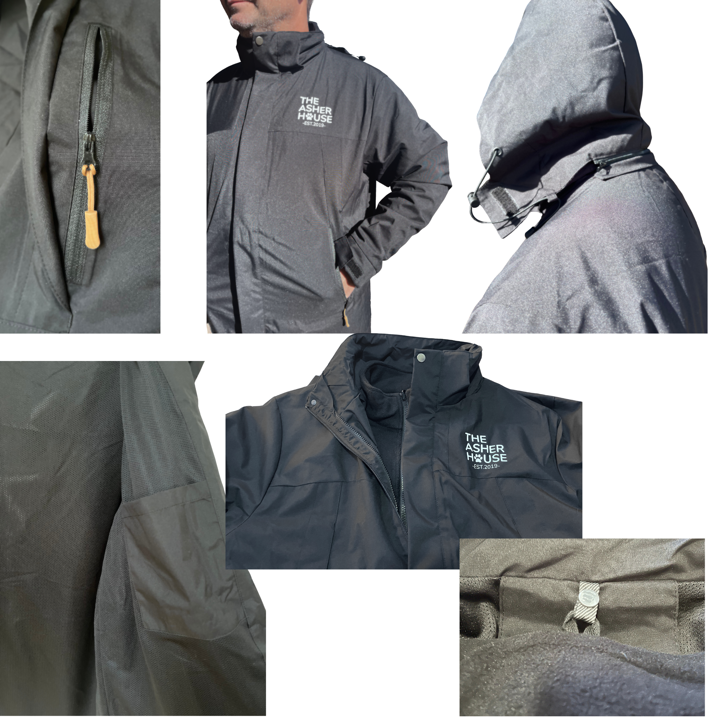 NEW! Unisex 3-in-1 Waterproof Coat