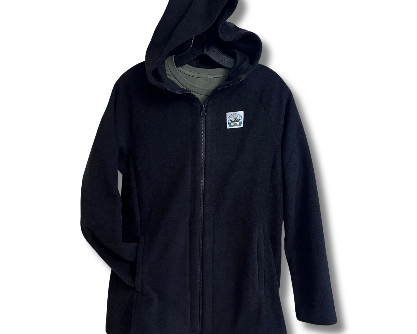 NEW! Women's Long Fleece Hooded Jacket