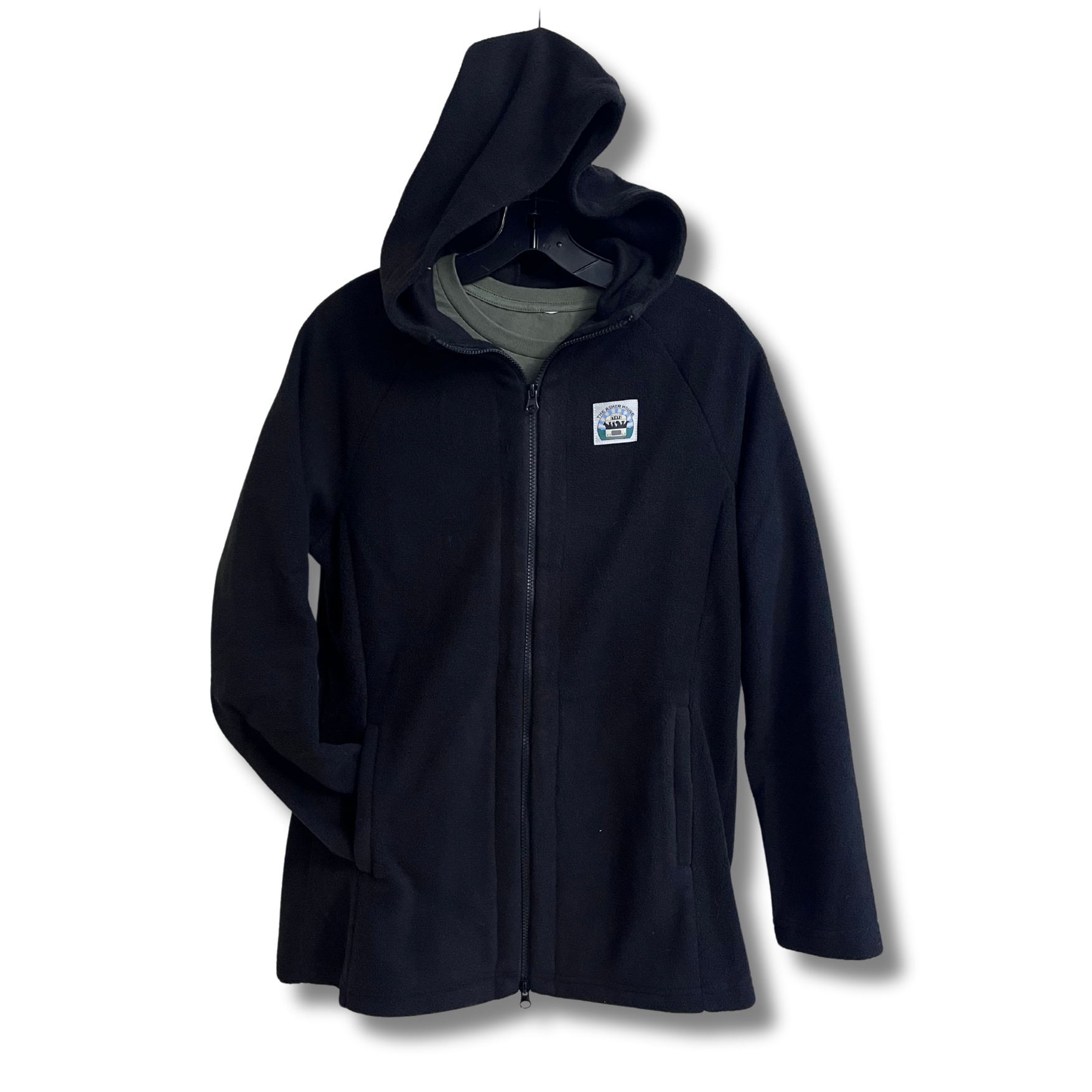 NEW! Women's Long Fleece Hooded Jacket