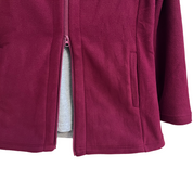 NEW! Women's Long Fleece Hooded Jacket