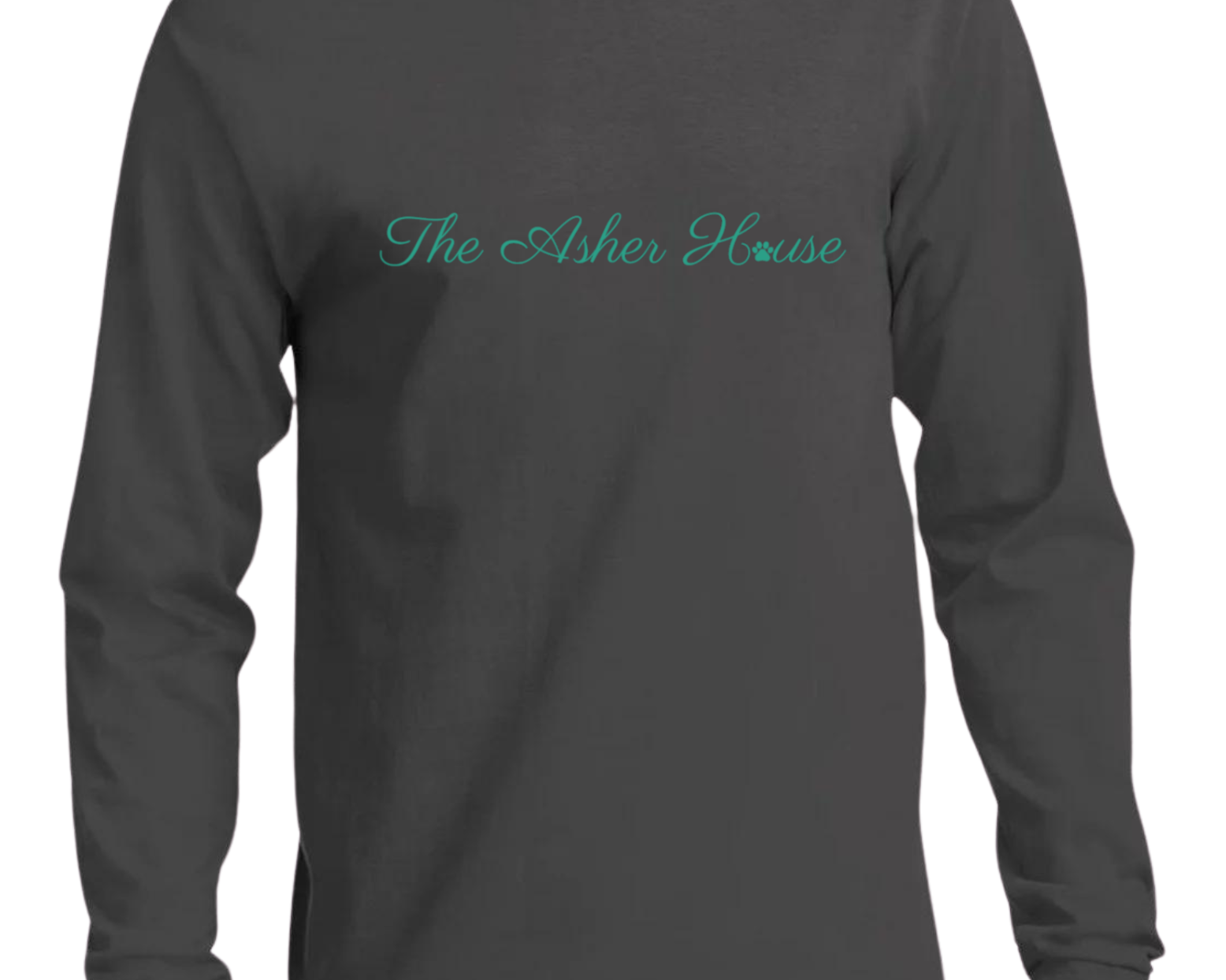 NEW! Cursive Logo Long Sleeve T-Shirt