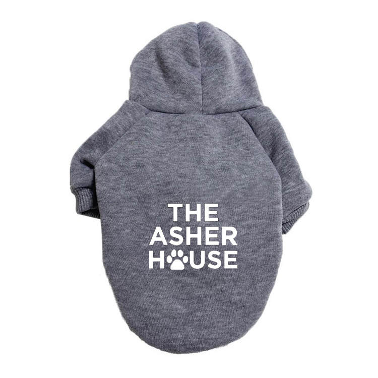 The Asher House Dog Hoodie - 5 Colors