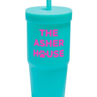 Silicone Straw Tumbler - 32oz