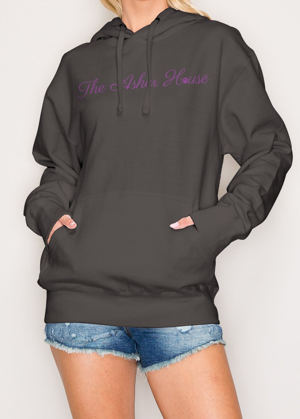 NEW! Cursive Logo Hoodie- Up to 5X