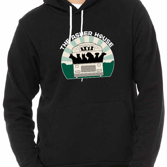 Unisex Bus Graphic Pullover Hoodie