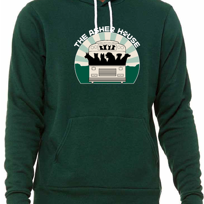 Unisex Bus Graphic Pullover Hoodie