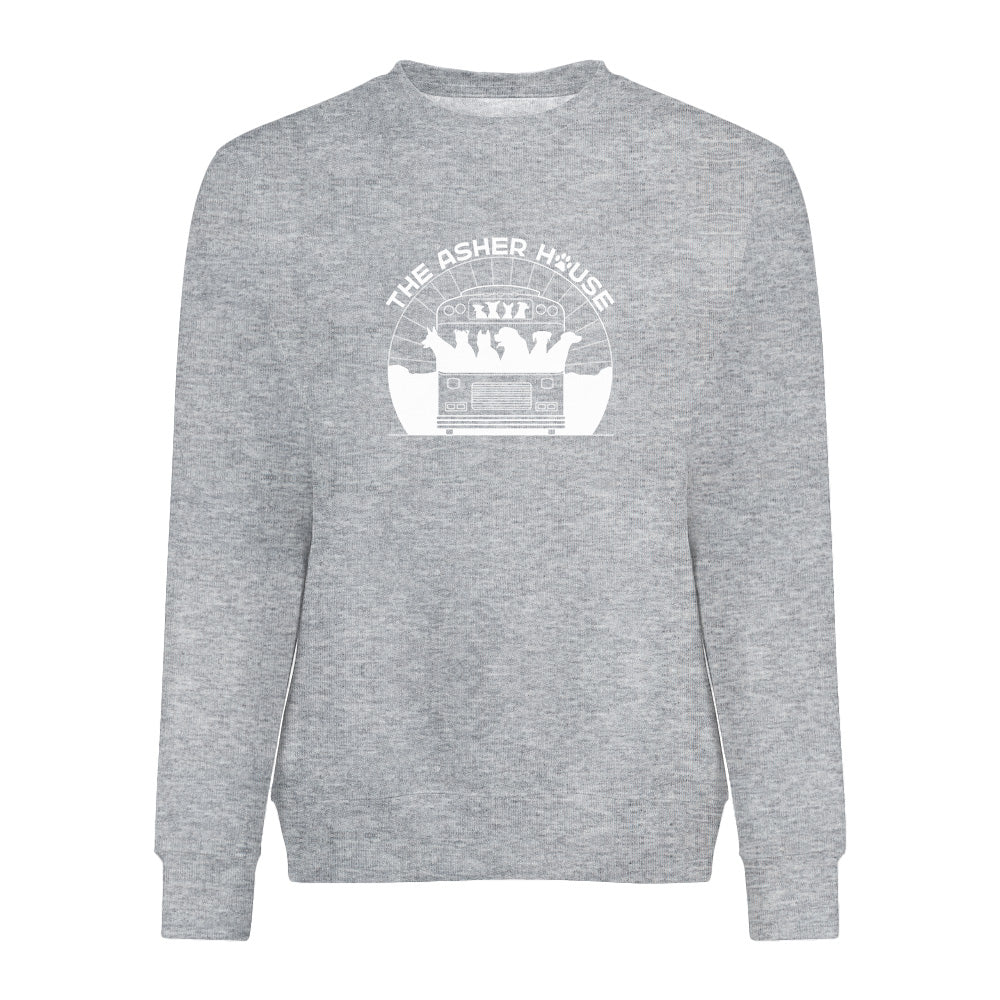 Bus Logo Vintage Print Crewneck