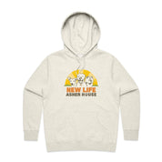 NEW! New Life Asher House Full Color Logo Hoodie- to 5XL