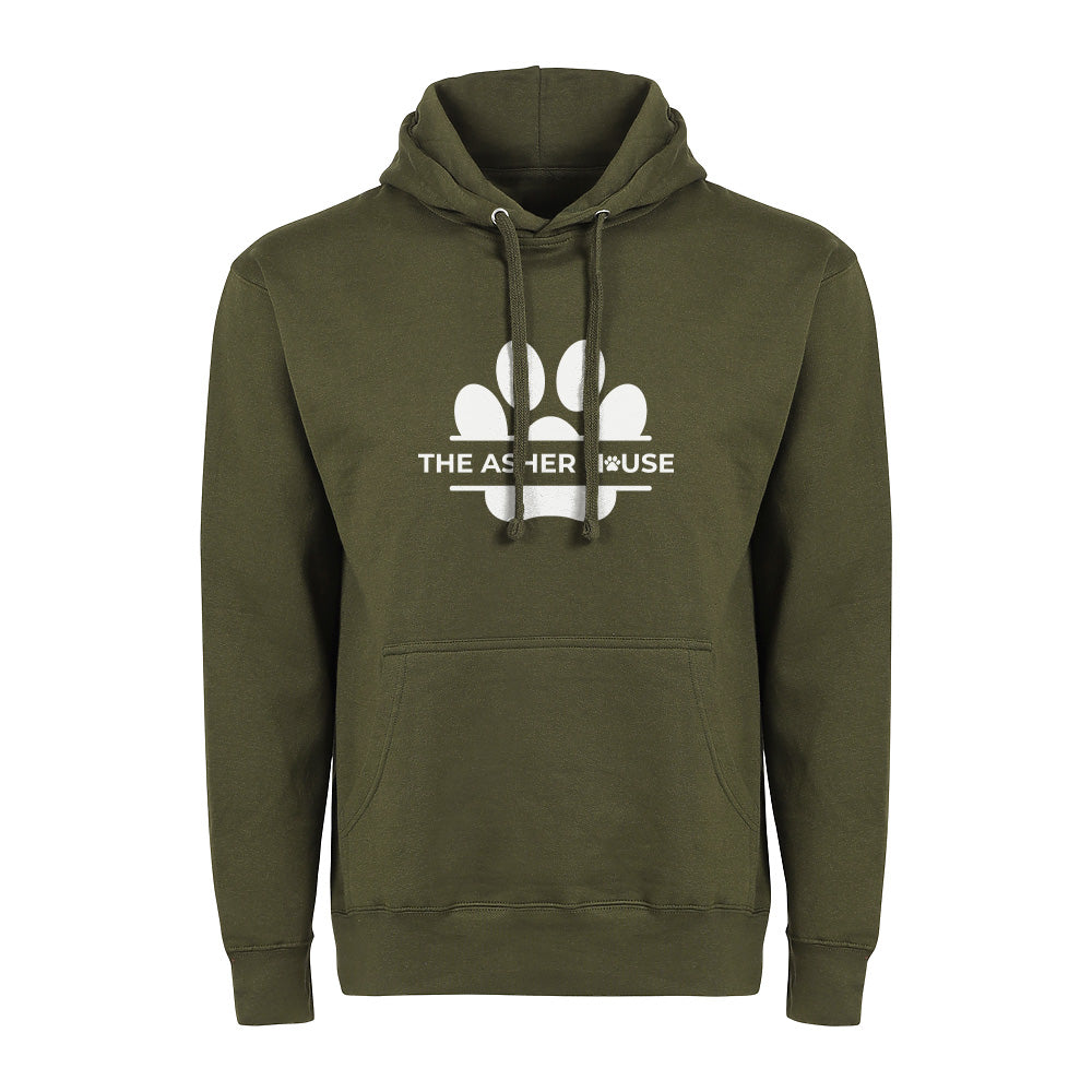 NEW! Pawesome Vintage Print Hoodie- Up to 5X