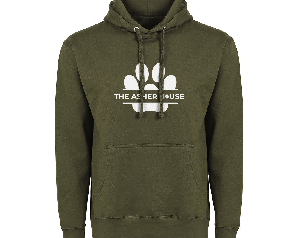 NEW! Pawesome Vintage Print Hoodie- Up to 5X