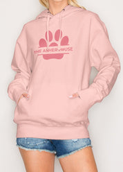 NEW! Pawesome Vintage Print Hoodie- Up to 5X