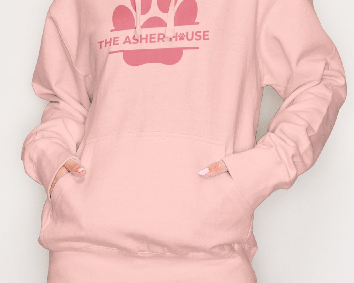 NEW! Pawesome Vintage Print Hoodie- Up to 5X