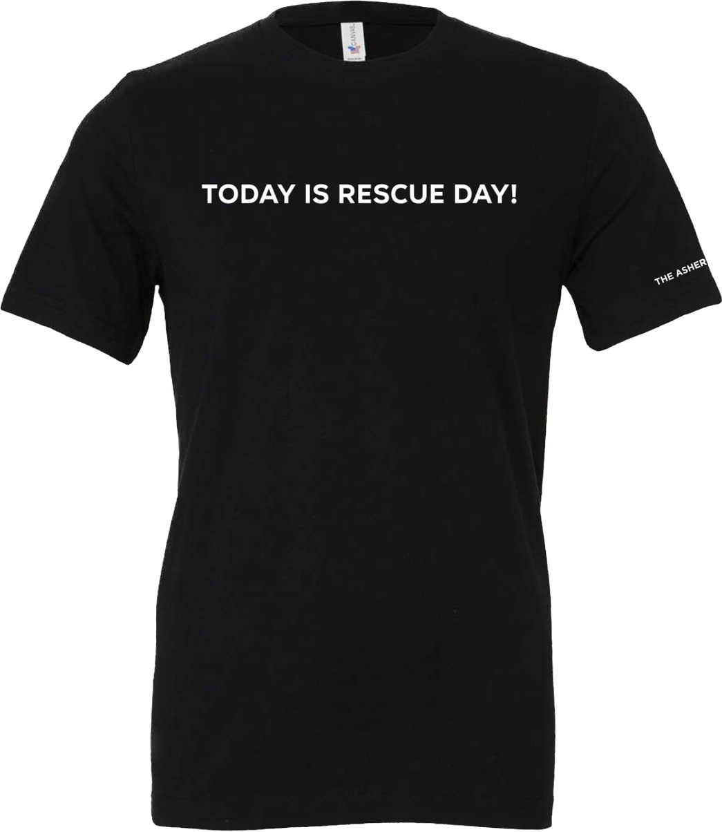 "Today is Rescue Day" Unisex T-Shirt