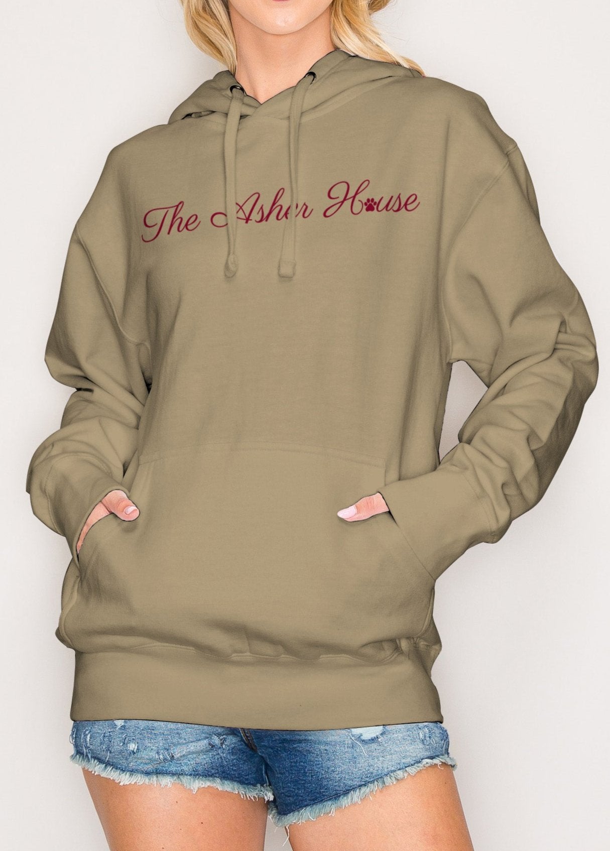 NEW! Cursive Logo Hoodie- Up to 5X