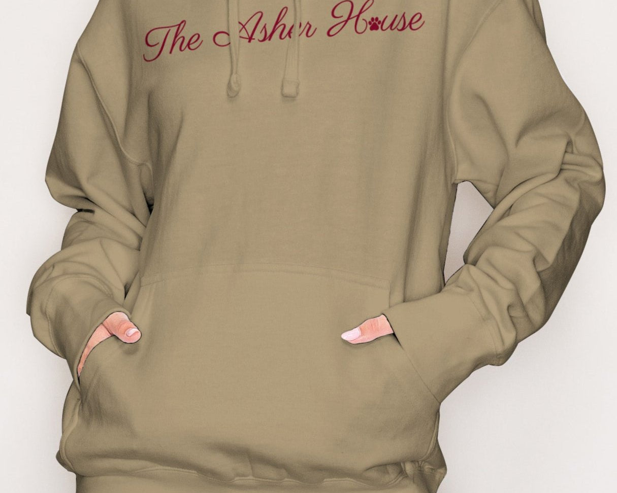 NEW! Cursive Logo Hoodie- Up to 5X