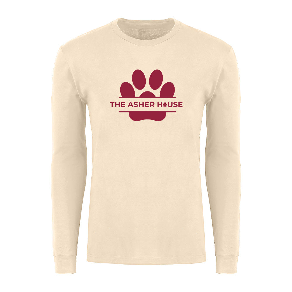 NEW! Pawesome Vintage Long Sleeve Tee