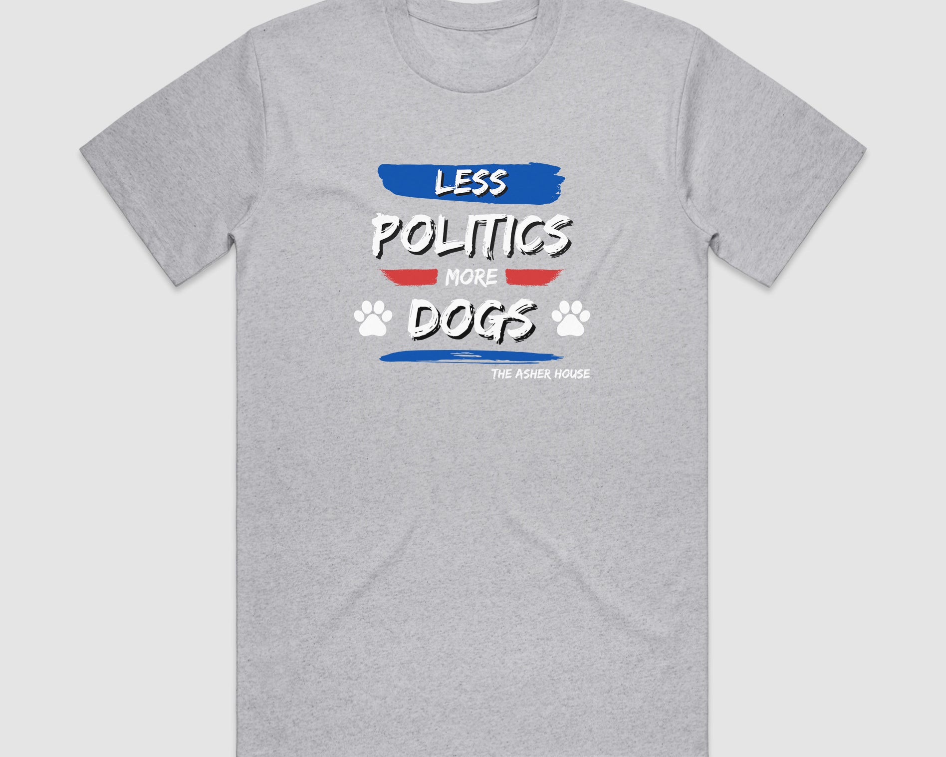 NEW! Less Politics, More Dogs T-Shirt