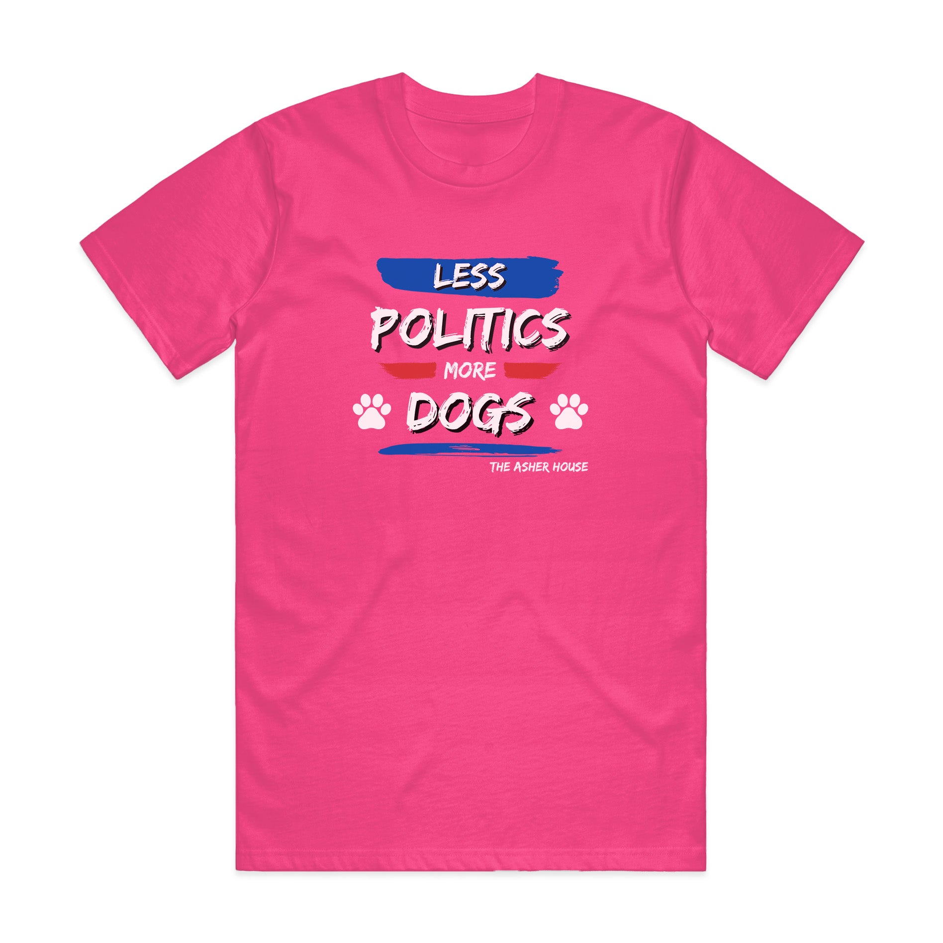 NEW! Less Politics, More Dogs T-Shirt