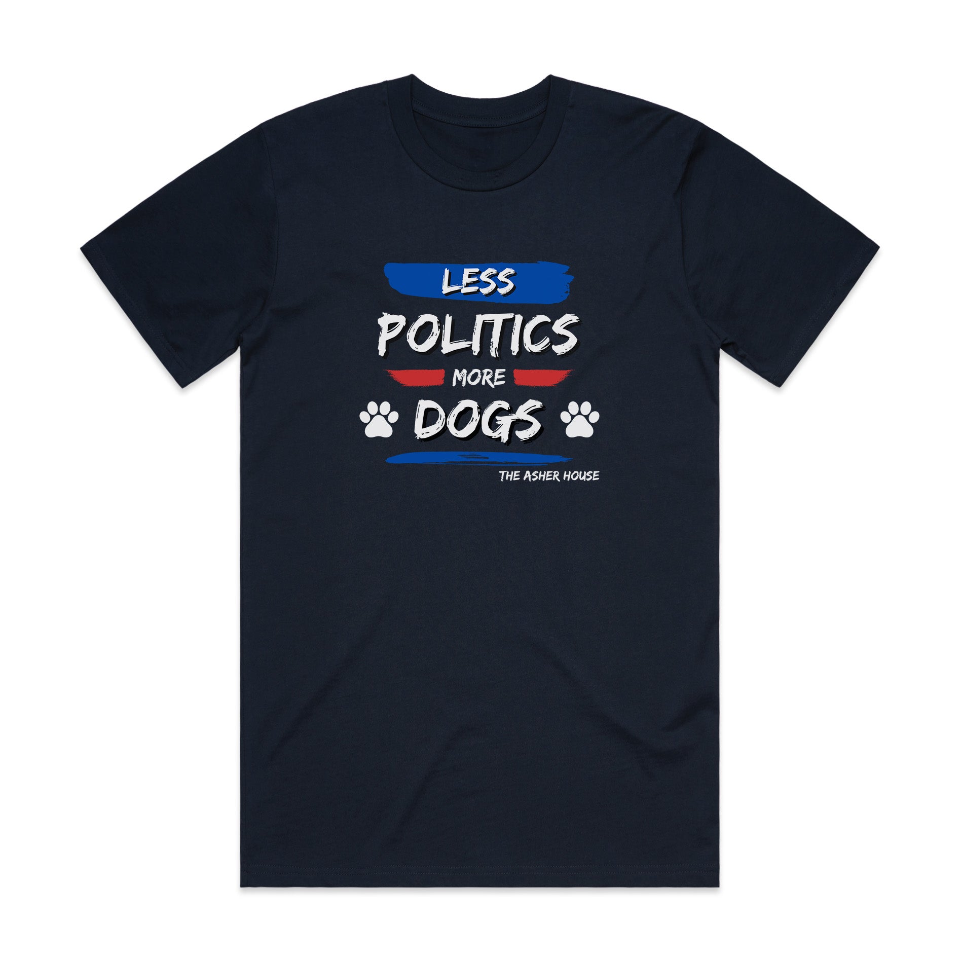 NEW! Less Politics, More Dogs T-Shirt