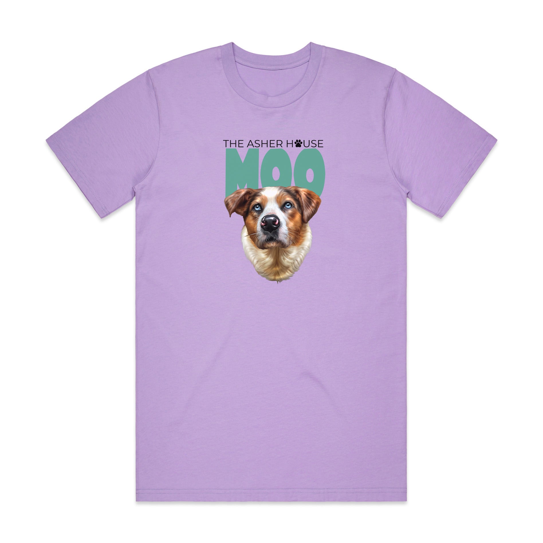 Portrait T-Shirt- Poster Print: Tommy, Moo, or Copper