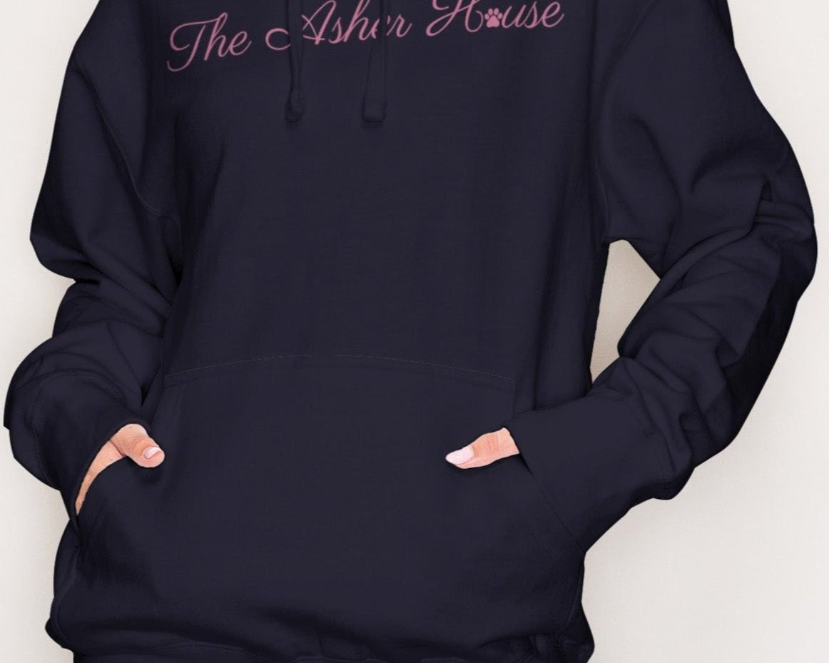 NEW! Cursive Logo Hoodie- Up to 5X