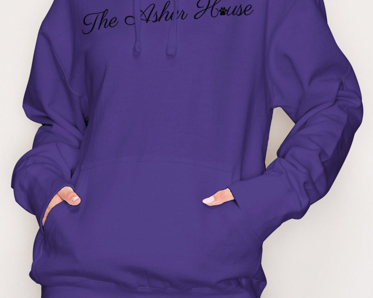 NEW! Cursive Logo Hoodie- Up to 5X