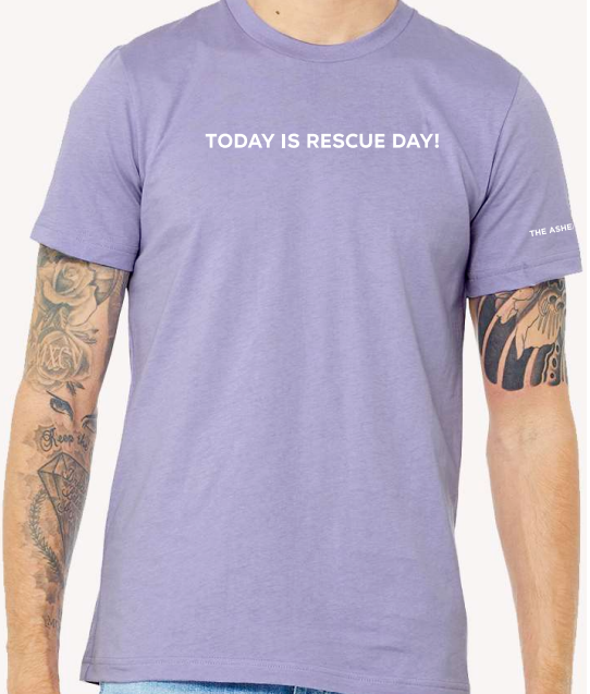 "Today is Rescue Day" Unisex T-Shirt