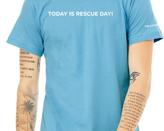 "Today is Rescue Day" Unisex T-Shirt