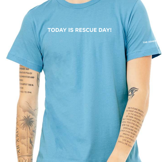 "Today is Rescue Day" Unisex T-Shirt