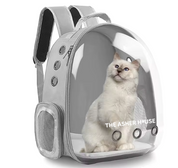 Backpack Pet Carrier and Leash Bundle