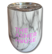 NEW! Marbled Stemless Wine Tumbler