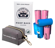 Poop Bag Holder & Bag Bundle