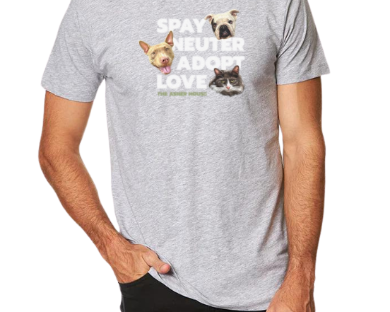 "Spay, Neuter, Adopt, Love" Unisex T-Shirt