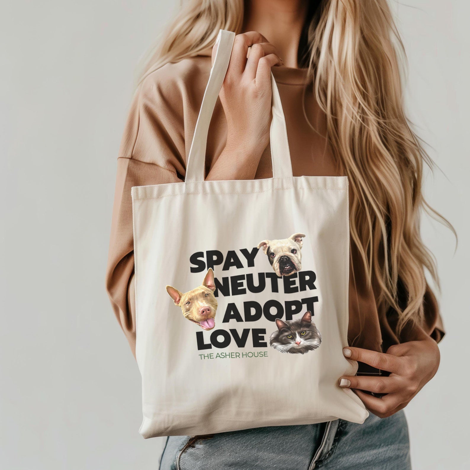 NEW! Medium Canvas Totes (4 Designs)