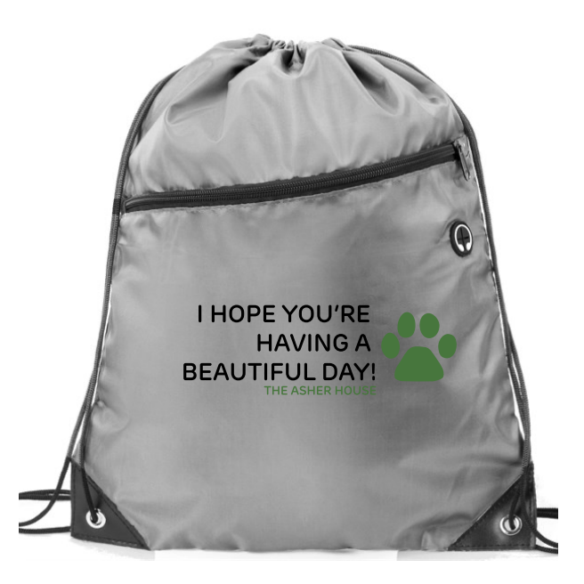 Beautiful Day Drawstring Backpack