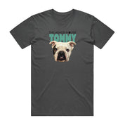 Portrait T-Shirt- Poster Print: Tommy, Moo, or Copper