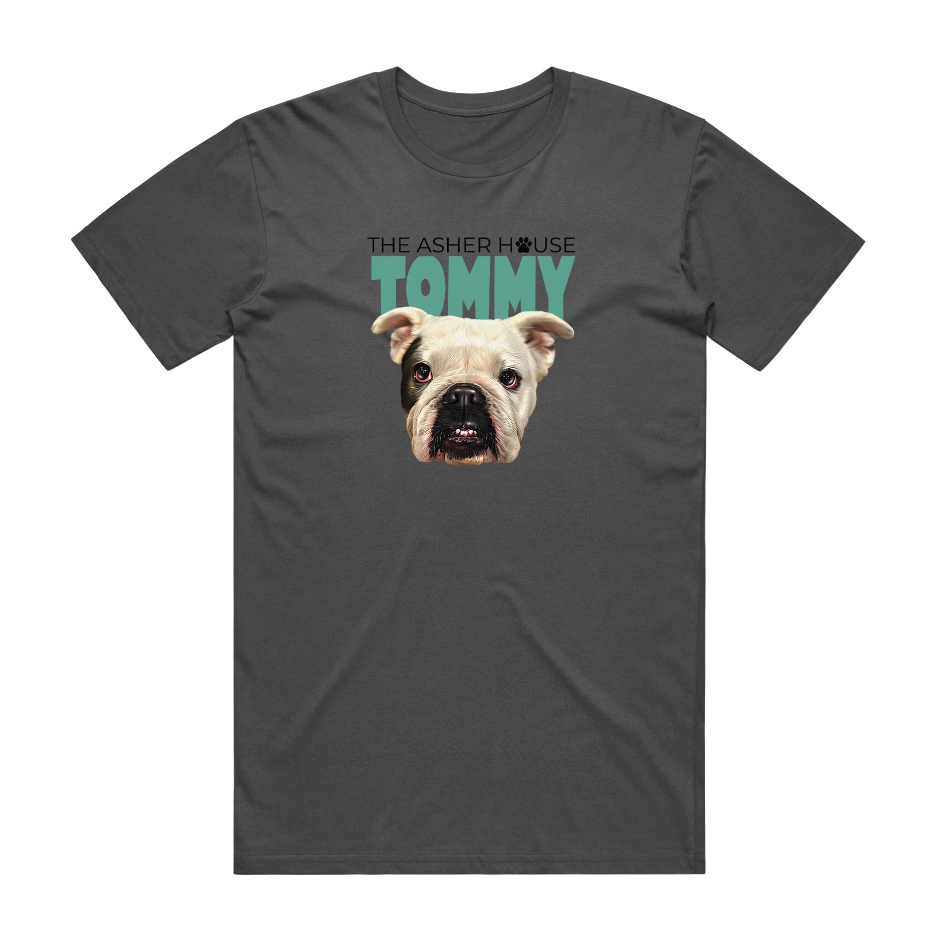 New! Portrait T-Shirt- Poster Print: Tommy, Moo, or Copper