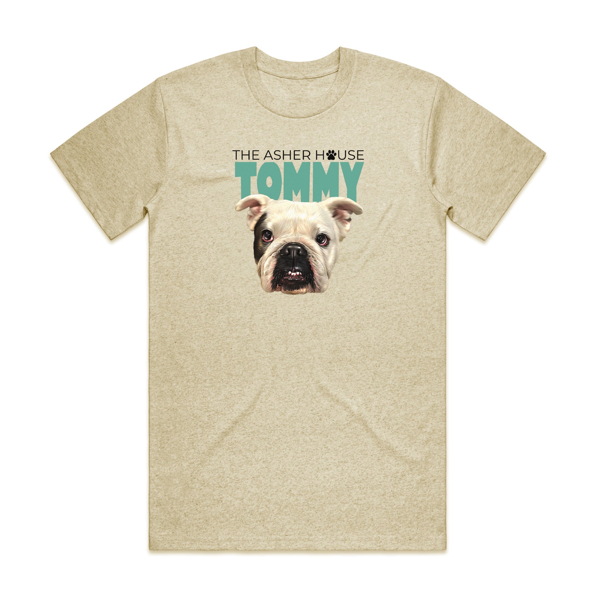 New! Portrait T-Shirt- Poster Print: Tommy, Moo, or Copper