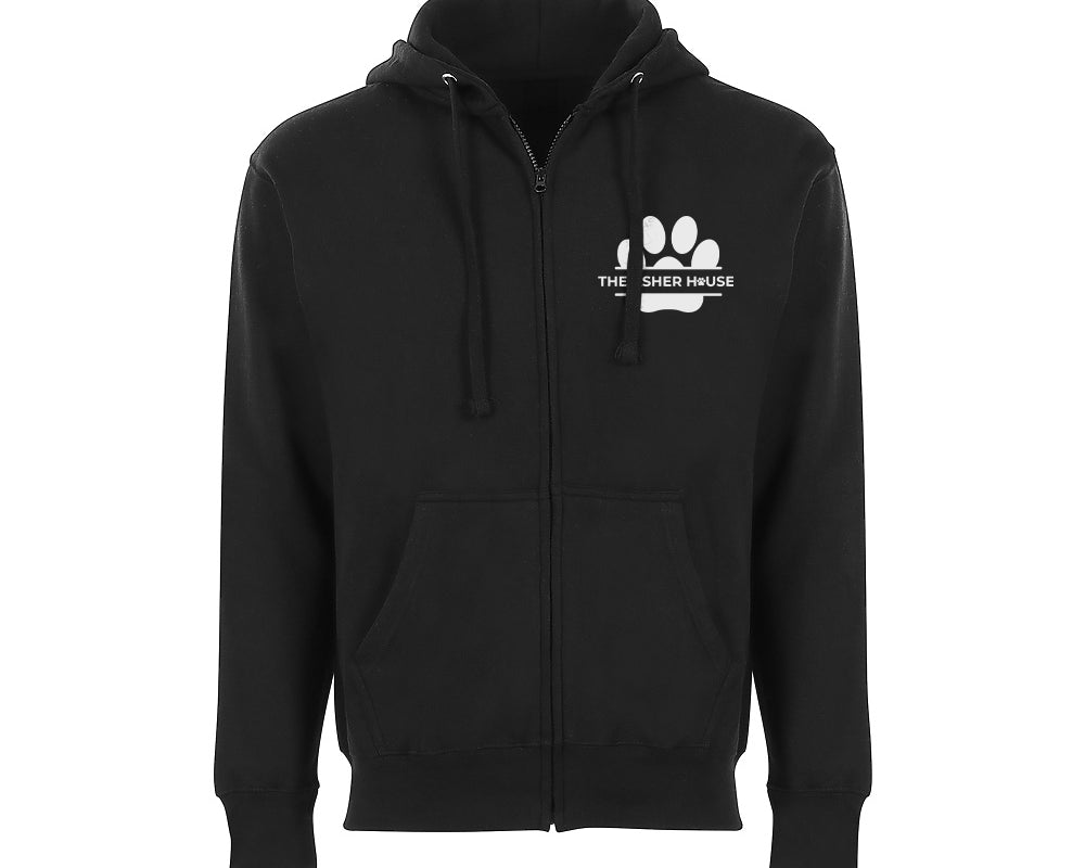 NEW! Pawesome Vintage Logo Zip Hoodie