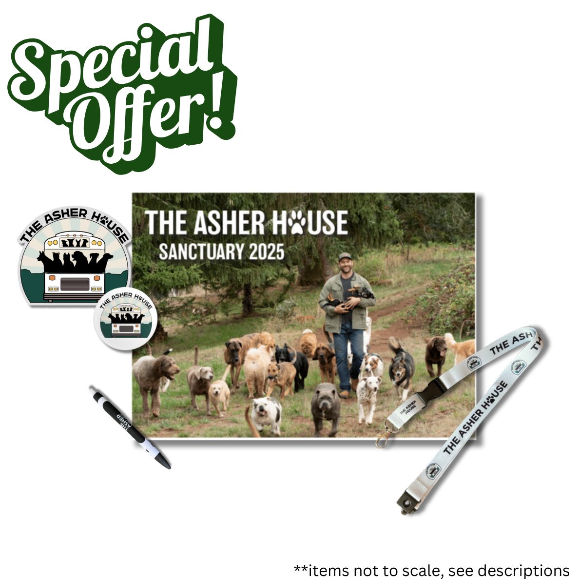 The Asher House Super Pack Calendar Bundle