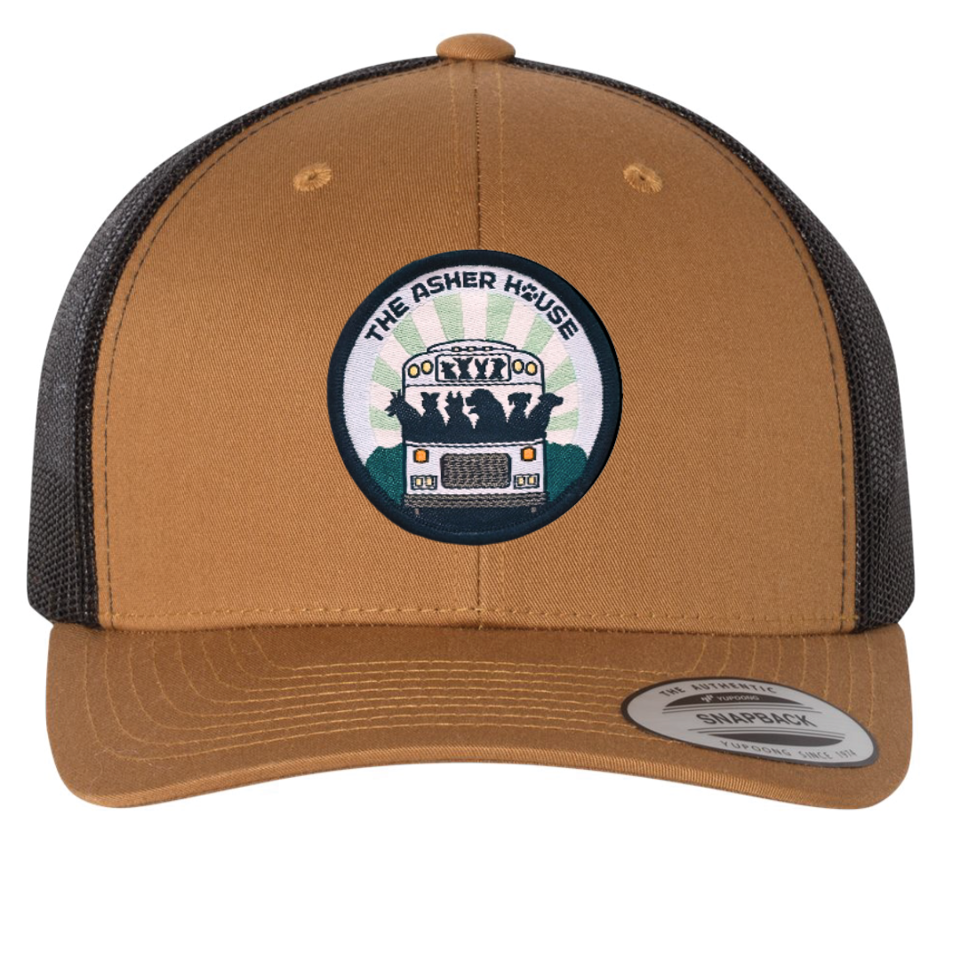 Bus Logo Patch Trucker Hats