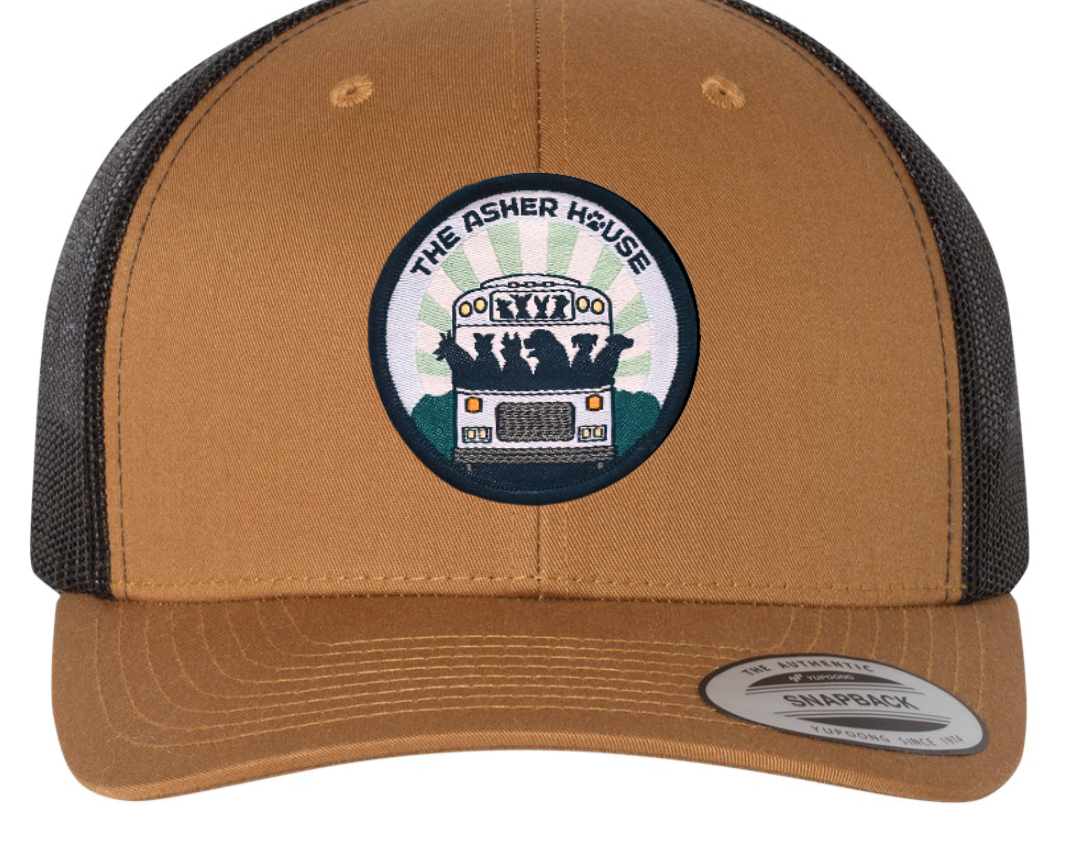 NEW! Bus Logo Patch Trucker Hats