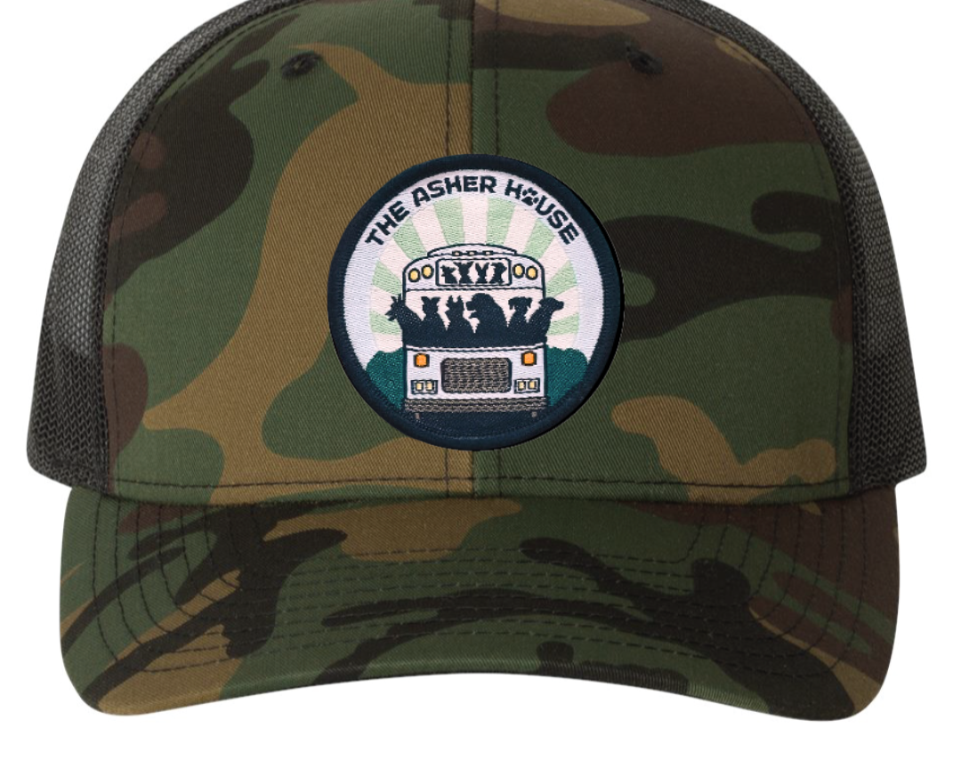 NEW! Bus Logo Patch Trucker Hats