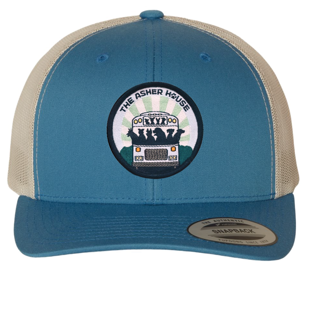 Bus Logo Patch Trucker Hats