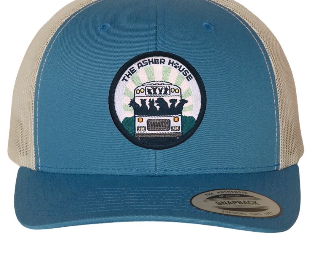 NEW! Bus Logo Patch Trucker Hats